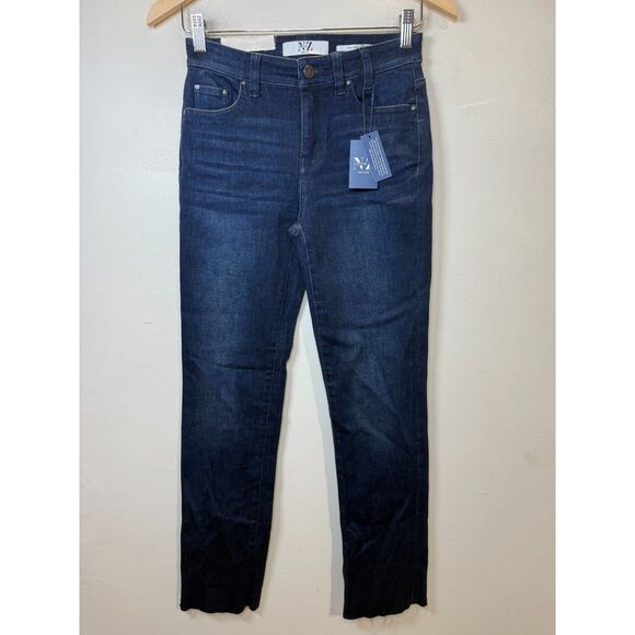 NIC+ZOE Women's Size 25 Twilight Mid Rise Straight Ankle Jeans - Picture 5 of 13